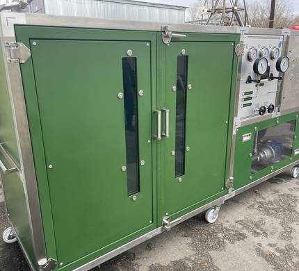 Проектирование и изготовление испытательного стенда для авиации (рабочая жидкость Skydrol)